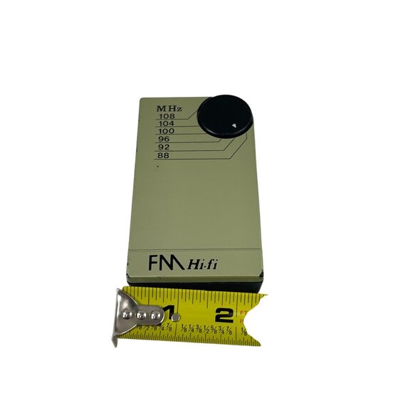 Vintage FM Hi-Fi Radio Tuner With Dial 1980s Needs Batteries - Picture 4 of 10